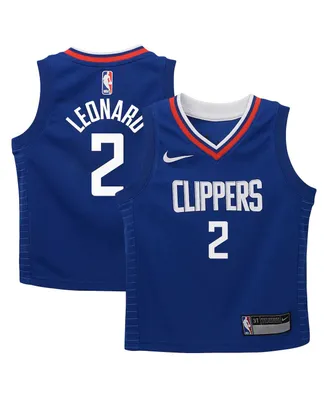 Toddler Boys and Girls Nike Kawhi Leonard Blue La Clippers Swingman Player Jersey - Icon Edition