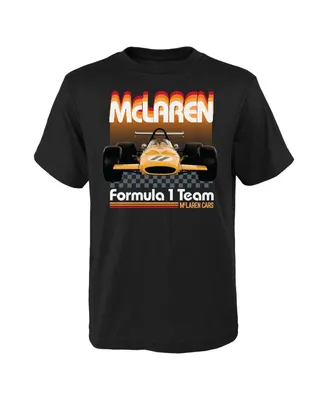 Big Boys Black McLaren F1 Team '70s T-shirt