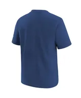 Big Boys Nike Blue Indianapolis Colts 40th Anniversary T-shirt