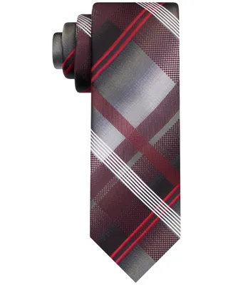 Van Heusen Men's Classic Large-Grid Tie