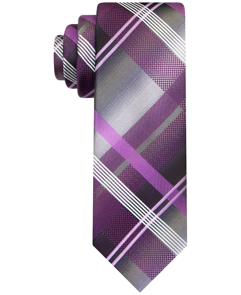 Van Heusen Men's Classic Large-Grid Tie