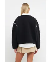 Women's Whip Stitch Sweater