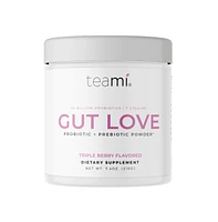 Teami Gut Love Probiotic + Prebiotic Powder- Shelf Stable - 7.4 Oz