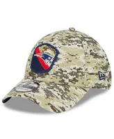 Men's New Era Camo England Patriots 2023 Salute To Service 39THIRTY Flex Hat