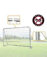 Net Playz Backyard Soccer Goal, Metal Soccer Goal, 6' x 4'