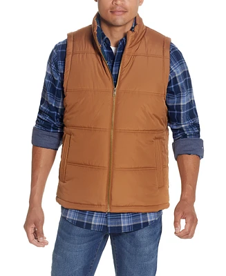 Weatherproof Vintage Men's Flannel Lined Puffer Vest