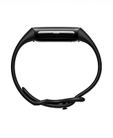 Fitbit Unisex Charge 6 Silicone Fitness Tracker Watch 36mm