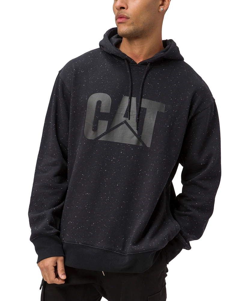 Caterpillar Men's Fleece Long Sleeve Logo Graphic Hoodie