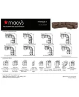 Hansley Zero Gravity Leather Sectional Collection Created For Macys