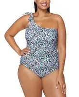 Raisins Curve Trendy Plus Marita Floral One-Piece Swimsuit