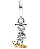 Pandora Lab-Grown Diamond Disney 100th Anniversary Minnie Mouse Dangle Charm