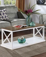 Convenience Concepts 47" Medium-Density Fiberboard Coventry Coffee Table with Shelf