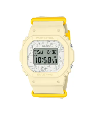 G-Shock Women's Baby-g Digital Yellow Resin Watch 37.9mm, BGD565TW-5