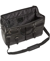 Mancini Men's Buffalo Dowel Rod Duffle Bag for Carry-On Travel