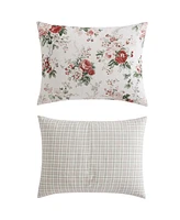 Laura Ashley Ashfield Flannel -Piece Comforter Set