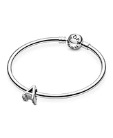 Pandora Sterling Silver Script Alphabet Dangle Charm