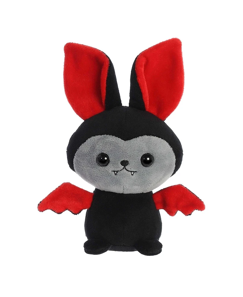 Aurora Small Salem Vampire Bat Halloween Spooky Plush Toy Black 7"