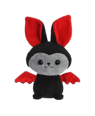 Aurora Small Salem Vampire Bat Halloween Spooky Plush Toy Black 7"