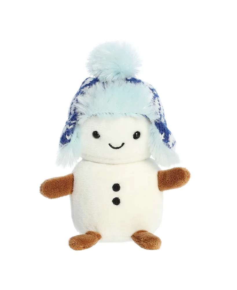 Aurora Mini Land of Lils Lil' Bluey Holiday Festive Plush Toy White 4"