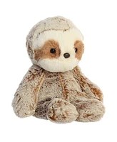 Aurora Small Sloth Sweet & Softer Snuggly Plush Toy Brown 9"