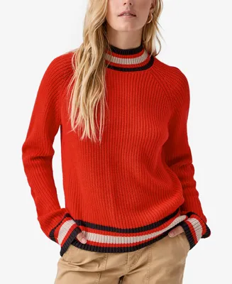 Sanctuary Women's Sporty Stripe Long-Sleeve Sweater