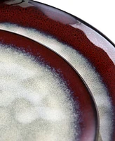 Elama Samara 12 Piece Stoneware Dinnerware Set, Service for 4