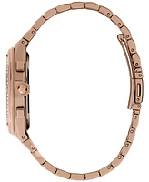 Olivia Burton Women's Hexa Multifunction Carnation Gold-Tone Stainless Steel Bracelet Watch 38mm