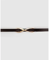 Women Belle & Bloom London Mood Leather Tie Belt