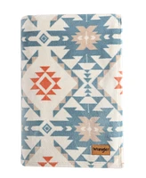 Wrangler Dakota Ultra Soft Plush Fleece Blanket