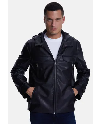 Furniq Uk Men's Leather Jacket