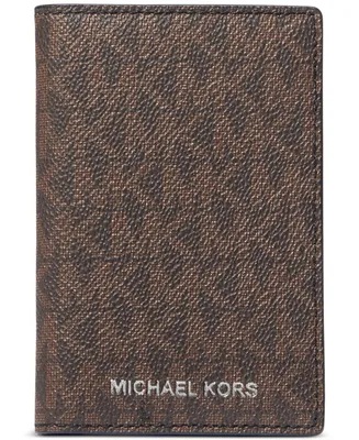 Michael Kors Men's Signature Folding Card Case