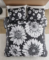 Intelligent Design Maude Floral Reversible Piece Comforter Set