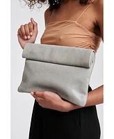 Moda Luxe Gianna Metallic Clutch