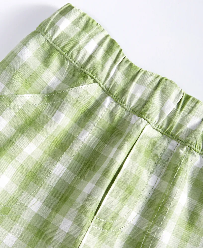 First Impressions Baby Boys Plaid Woven Shorts, Created for Macy's