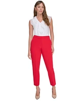Tommy Hilfiger Women's Sloane Slim-Leg Ankle Pants