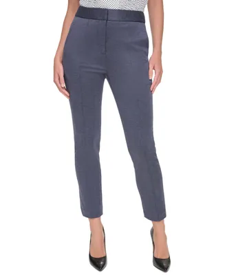 Tommy Hilfiger Women's Pintucked Front Ankle Pants