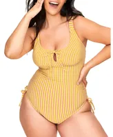 Natasha Women's Plus-Size Swimwear One-Piece