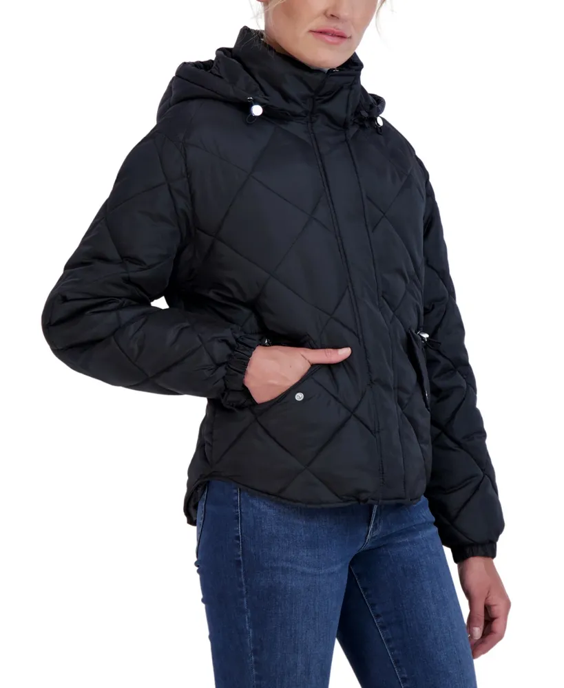 Sebby Juniors' Juniors' Diamond Quilt Puffer Jacket