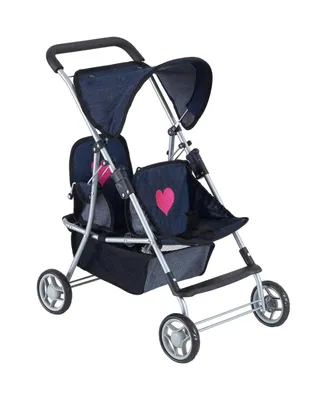 The New York Doll Collection My First Twin Stroller