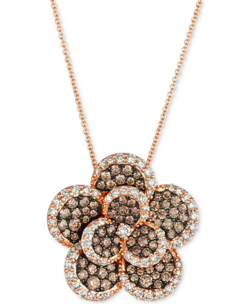 Le Vian Chocolate Diamonds 14k Rose Gold Necklace | Don Basch Jewelers