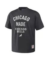 Men's Nba x Staple Anthracite Chicago Bulls Heavyweight Oversized T-shirt
