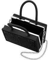 Nina Crystal Frame Clutch