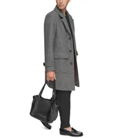 Marc New York Men's Gondet Herringbone Overcoat