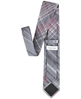 Calvin Klein Men's Large Ombre Grid Tie