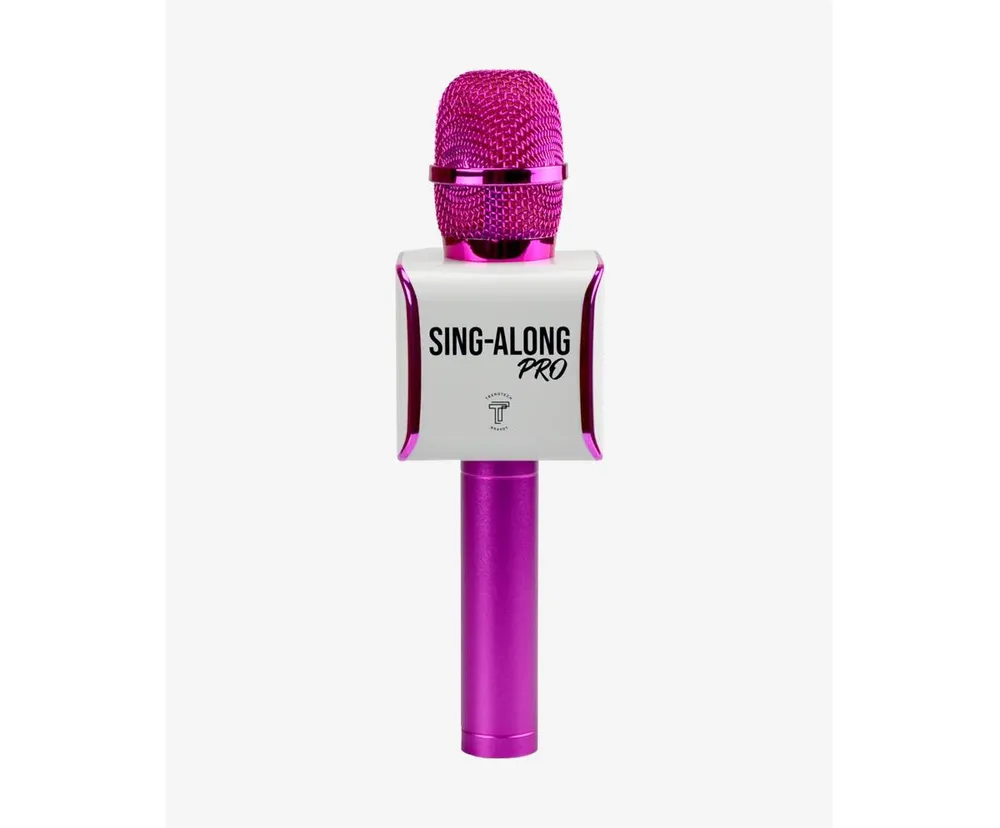 Pink Sing Along Pro Bluetooth Microphone