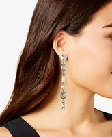 I.n.c. International Concepts Gold-Tone Mixed Stone Linear Drop Earrings, Created for Macy's