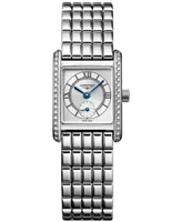 Longines Women's Swiss Mini DolceVita Diamond (1/2 ct. t.w.) Stainless Steel Bracelet Watch 22x29mm
