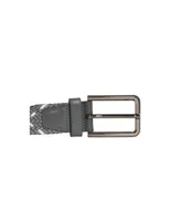 Johnston & Murphy Men's Woven Stretch Knit Belt