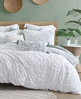 Peri Homeworks Chenille Laurel 3-Pc Comforter Set, Full/Queen