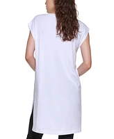 Dkny High-Low Logo Tunic